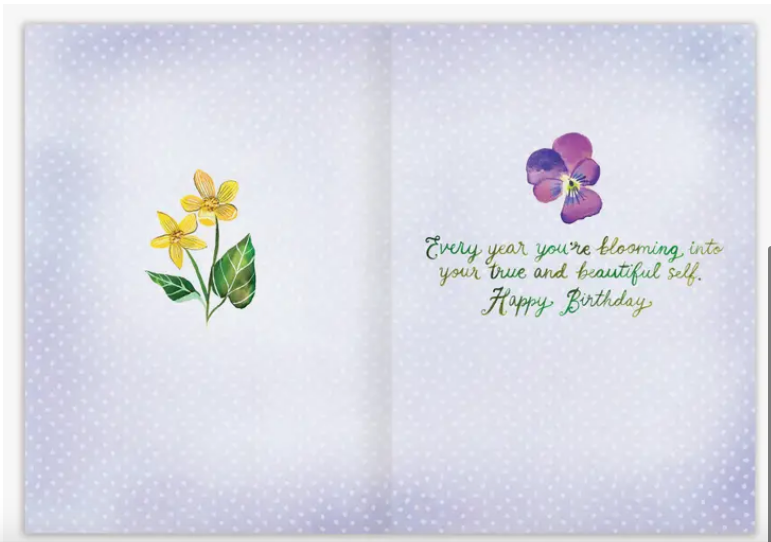 Grow Your Own Way Birthday Card