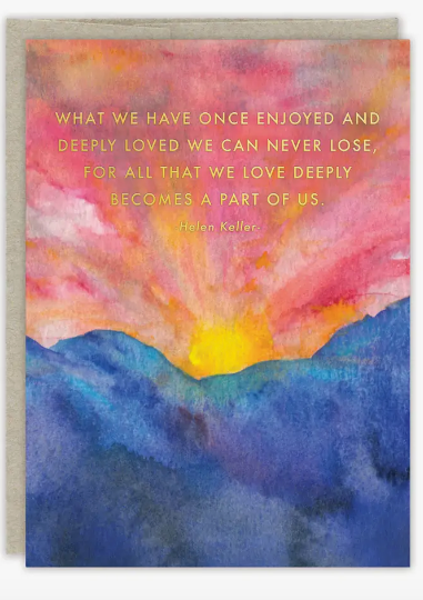 Part of You - Sympathy Card