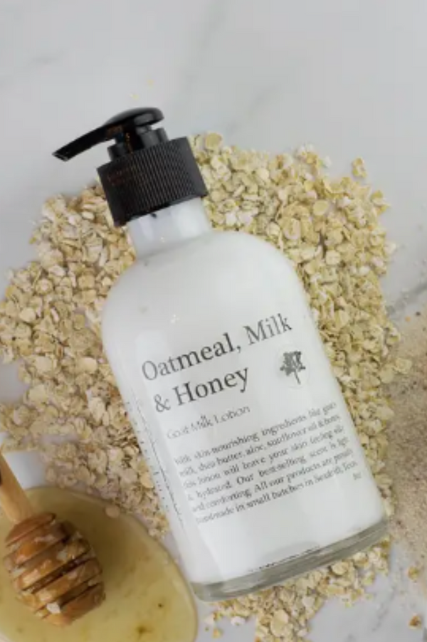 Goat Milk Lotion - Oatmeal Milk & Honey 8oz