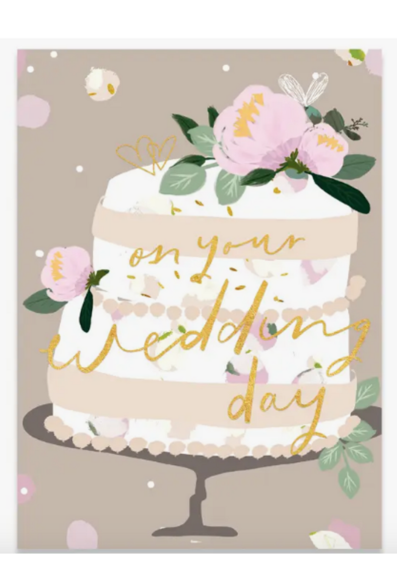 Wedding Cake - Wedding Card