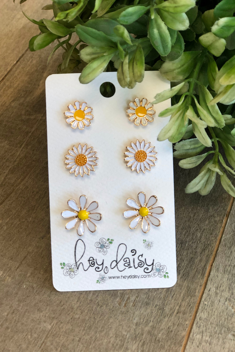 Daisy Earring Set