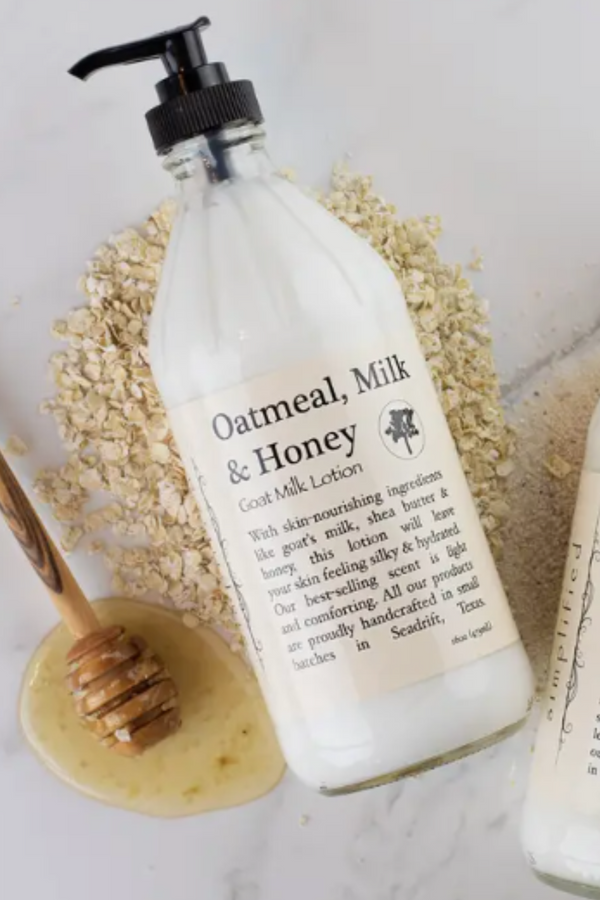 Goat Milk Lotion - Oatmeal Milk & Honey 16oz