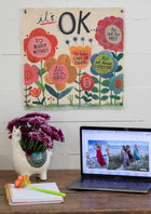 Canvas Tapestry-It's Ok