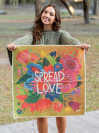 Canvas Tapestry-Spread Love
