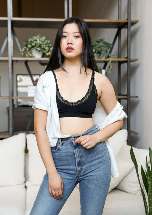 Lace Trim Bralette