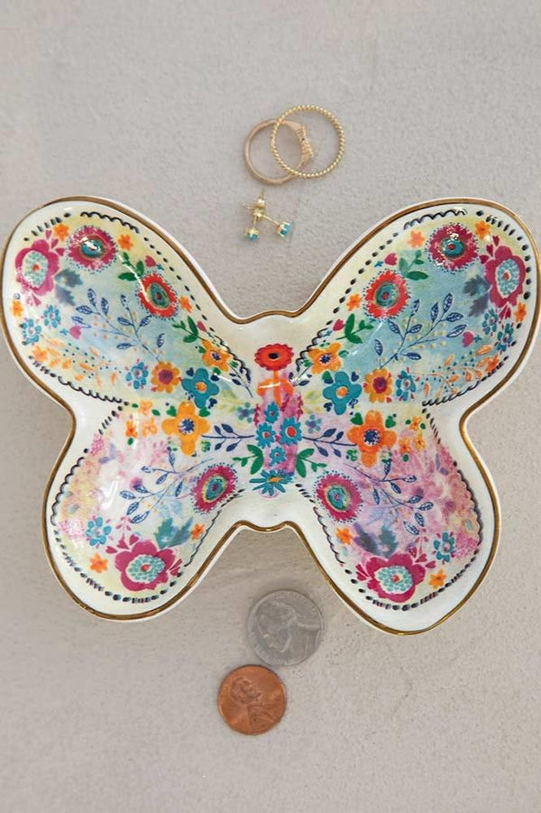 Trinket Dish-Butterfly