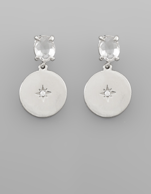 Crystal/Starburst Earrings