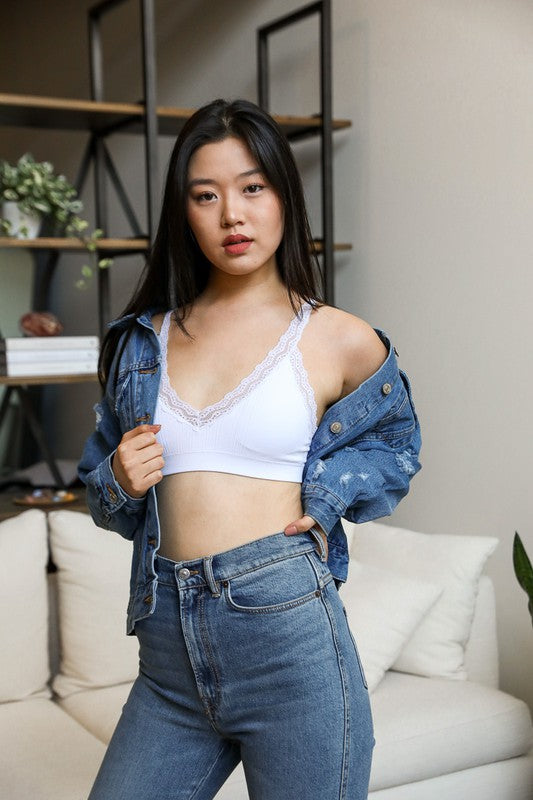 Lace Trim Bralette