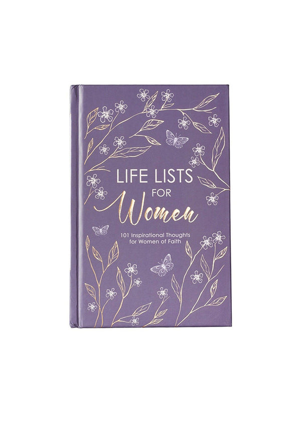 Life Lists for Women - Gift Book
