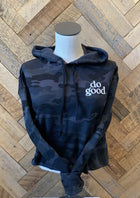 Do Good Camo Cropped Hoodie